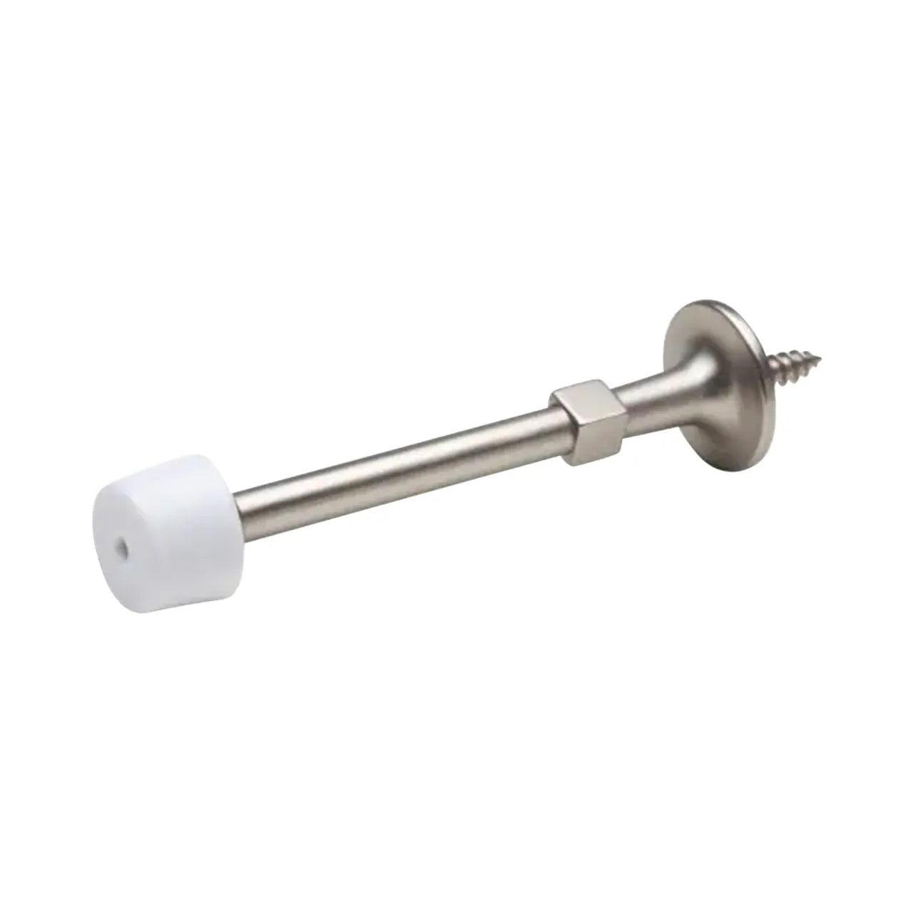 Light Duty Solid Door Stop - Satin Nickel
